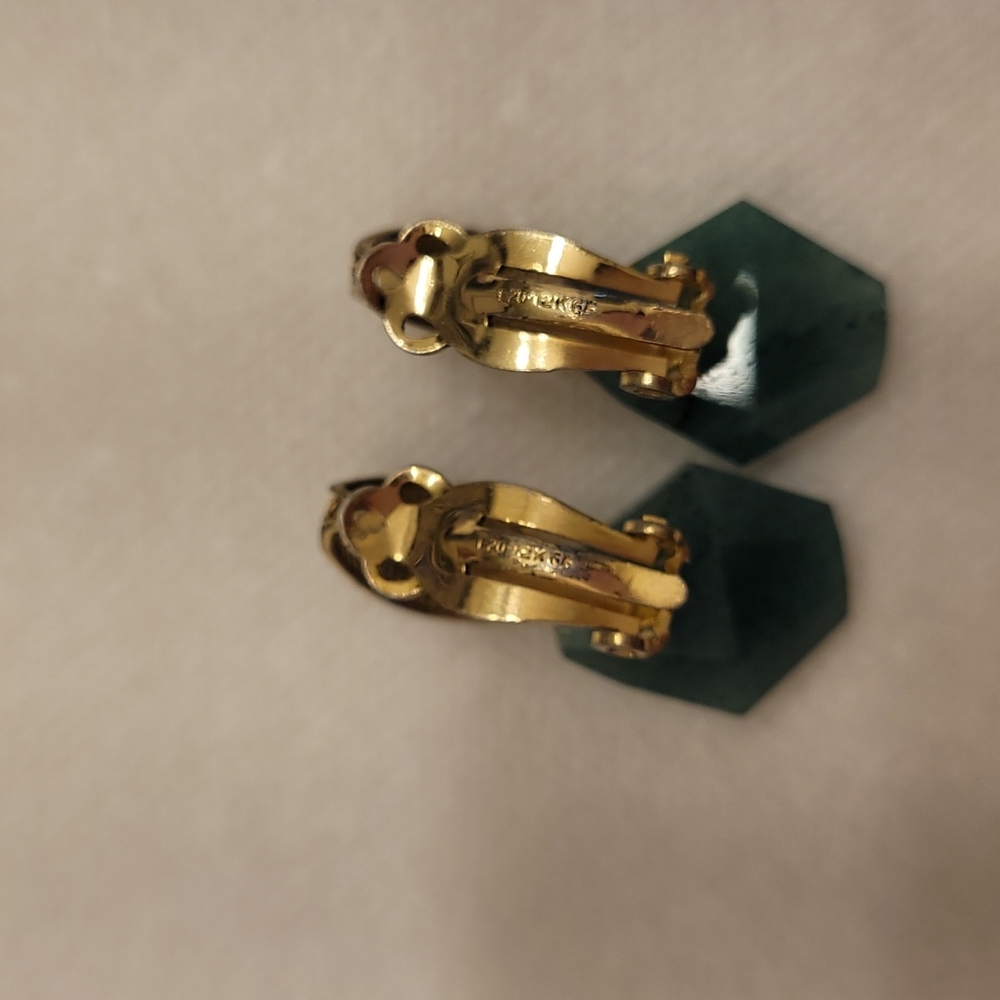 Vintage clip on 12k gf earrings. - Picture 3 of 3